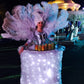 LED White Strolling Table Ladies