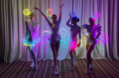 LED funky girls