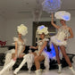 LED umbrella girls