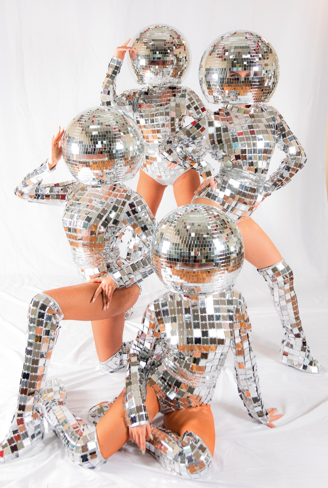 Mirror Head Girls by Natallia