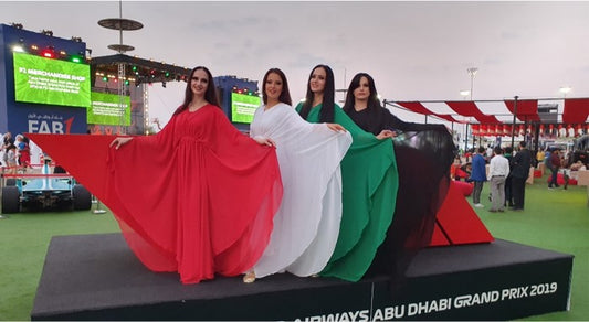 National Day Khaleeji Dancer by Elegant Arts
