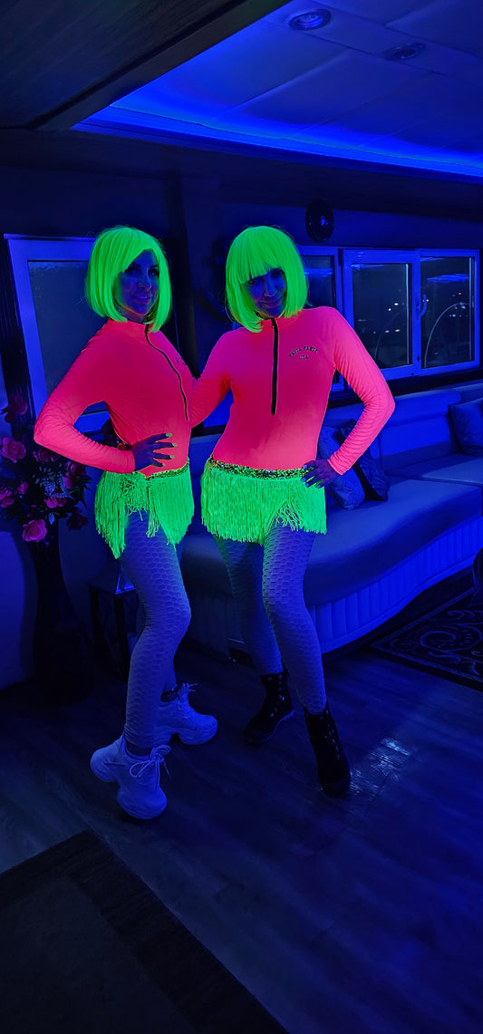 Neon light hostess
