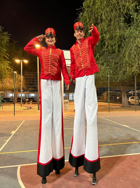 Royal Soldier Stilt Walkers