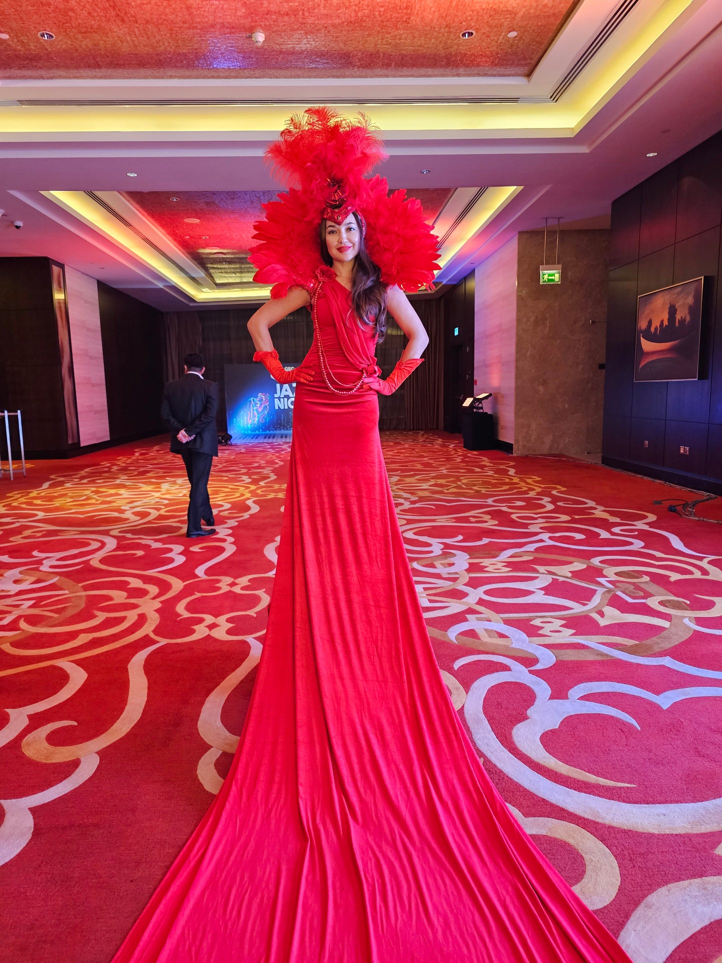 Red Stilt Walker