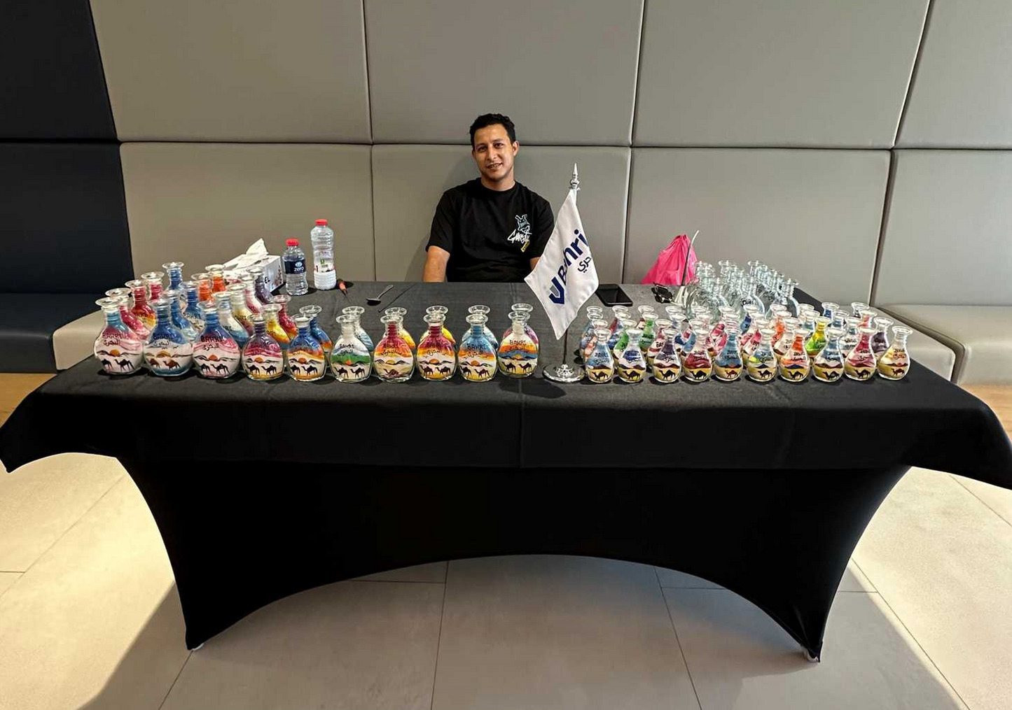 Sand Bottle Artist By Abu Muhammed