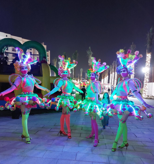 Colourful Mother Of The Nation Parade