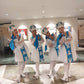 Sky Blue Russian dancers by Fidelio Arts