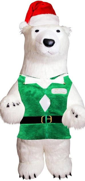 White Polar Bear Mascot