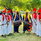 Punjabi dhol players by Hardeep