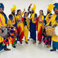 Punjabi dhol players by Hardeep