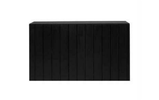 Black Wood Panel Bar
